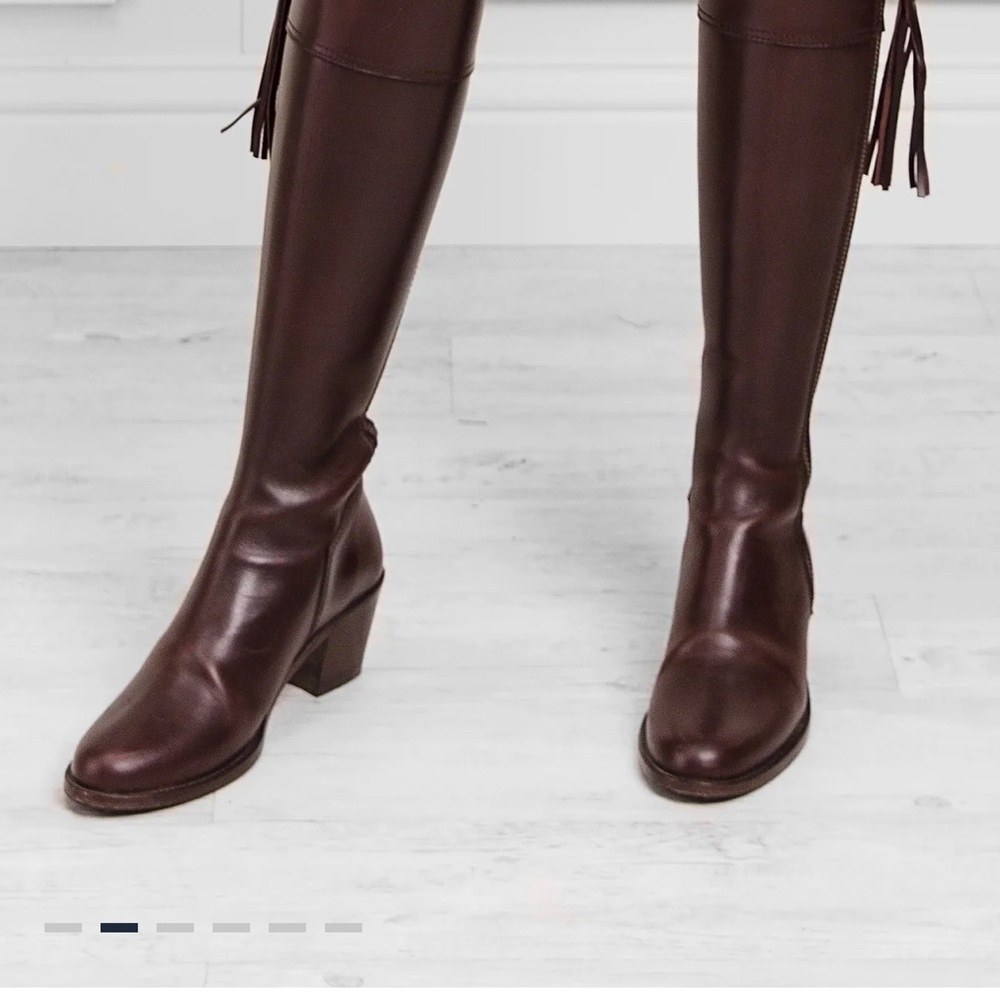 Elegant Brown Heeled Boots for Women